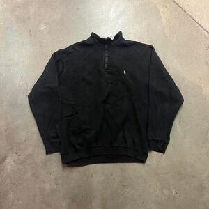 vintage‎ usa made Polo ralph lauren Black Pullover size XL